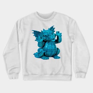 dragon blue Crewneck Sweatshirt